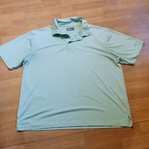 Ben Hogan polo shirt  men's size xlarge  green and white